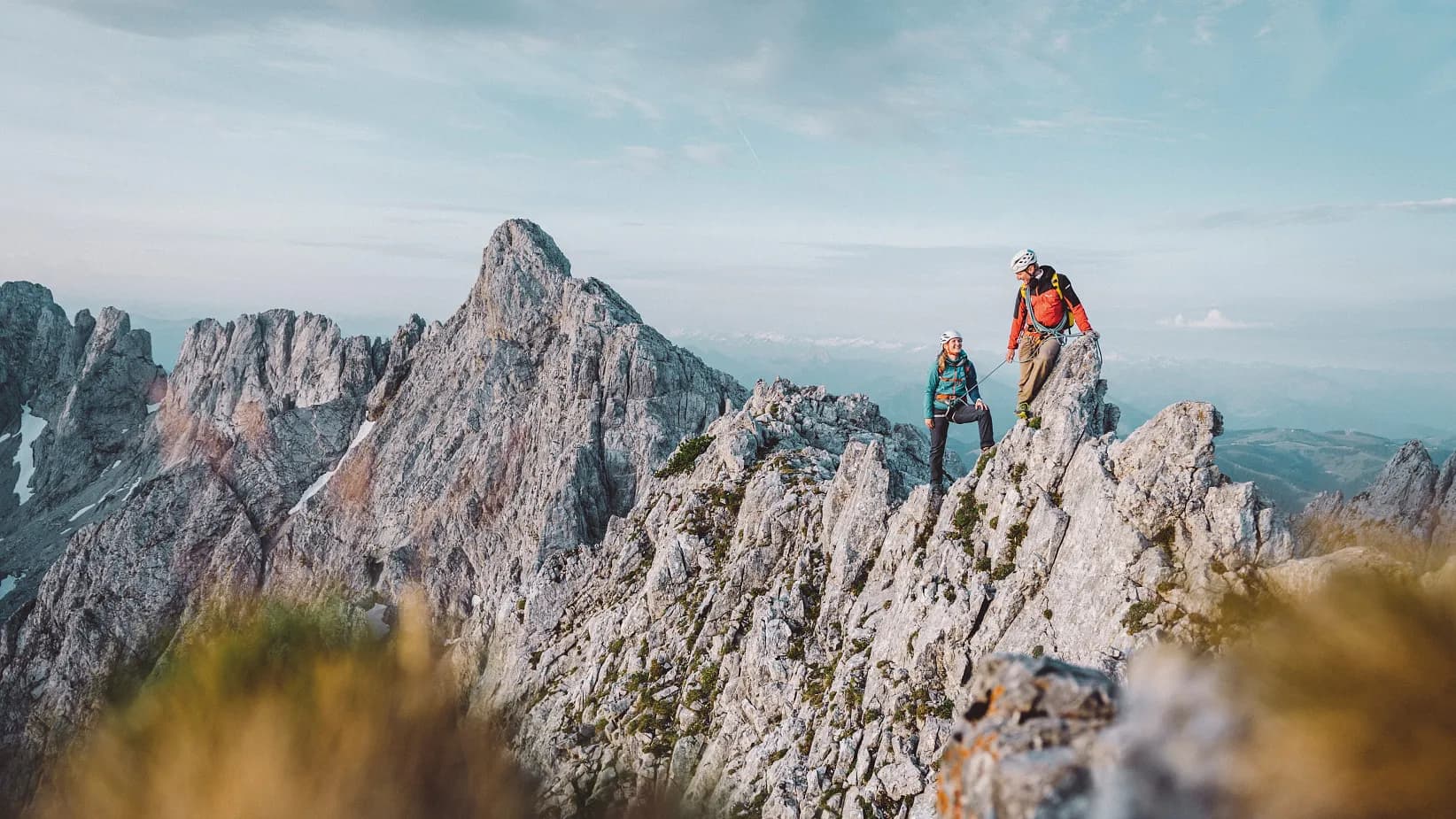 Summer mountain sports at the Wilder Kaiser