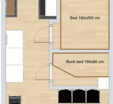 Floor plan apartment