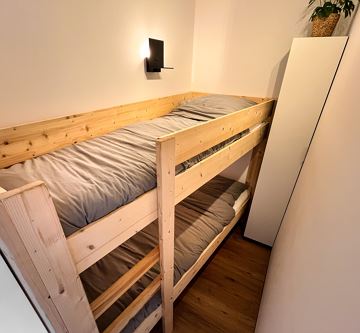 Schlafzimmer 2 mit Etagenbett