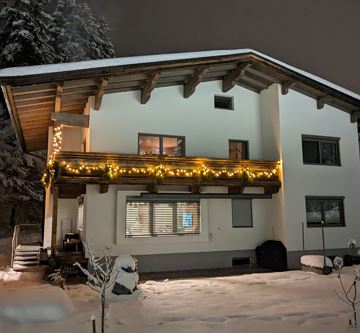 Haus Winter Nacht