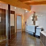 Apartment, shower and bath, toilet, sauna