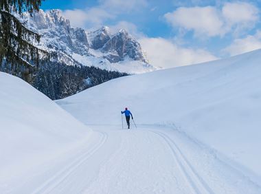 Connecting cross-country ski trail  Going–Ellmau