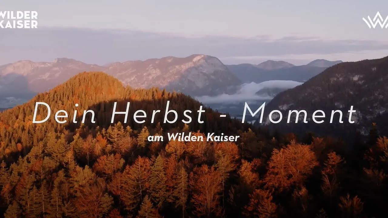 Dein Herbst-Moment am Wilden Kaiser