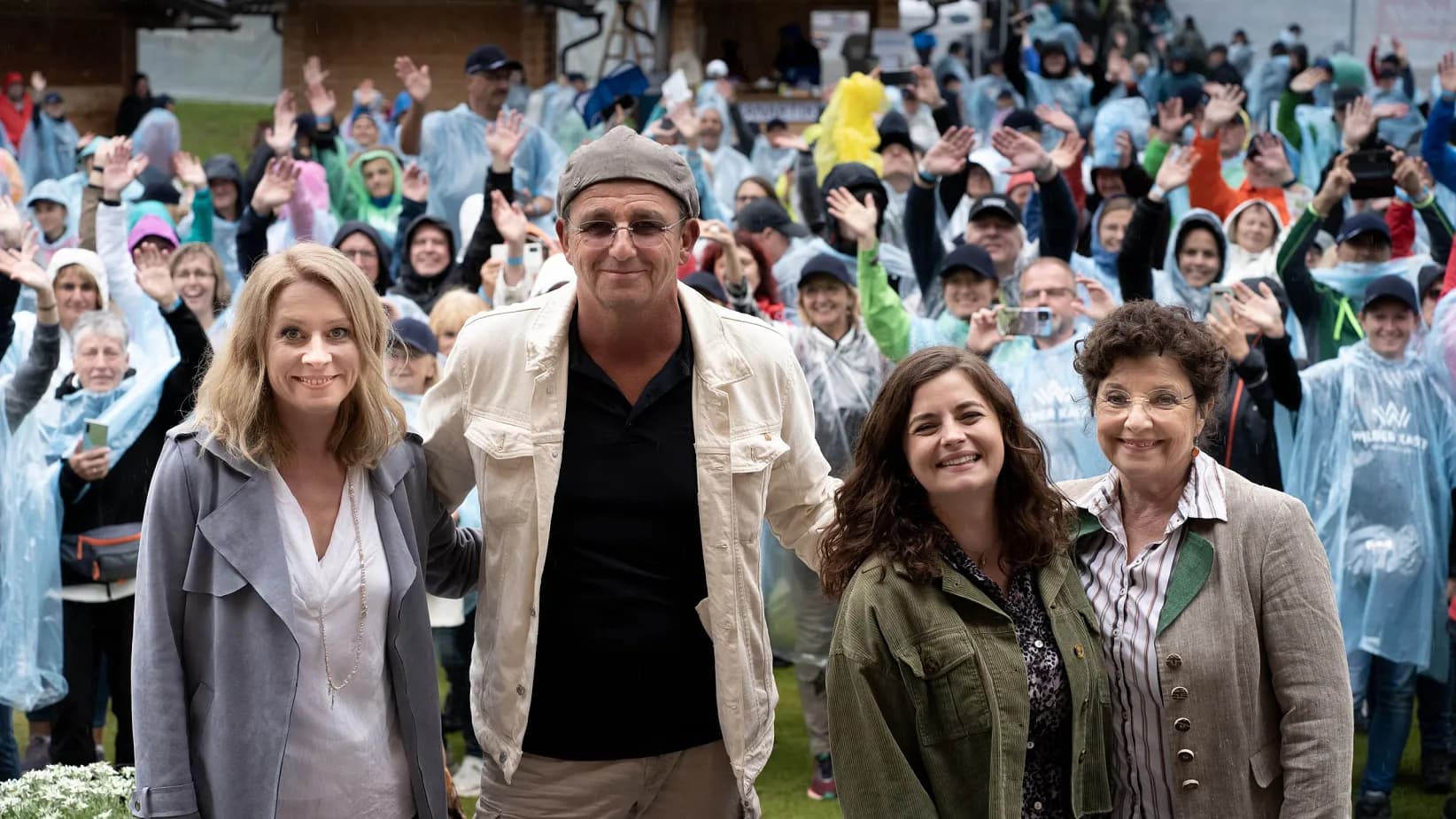 Bergdoktor fan day in July 2021 in Scheffau at the Wilder Kaiser