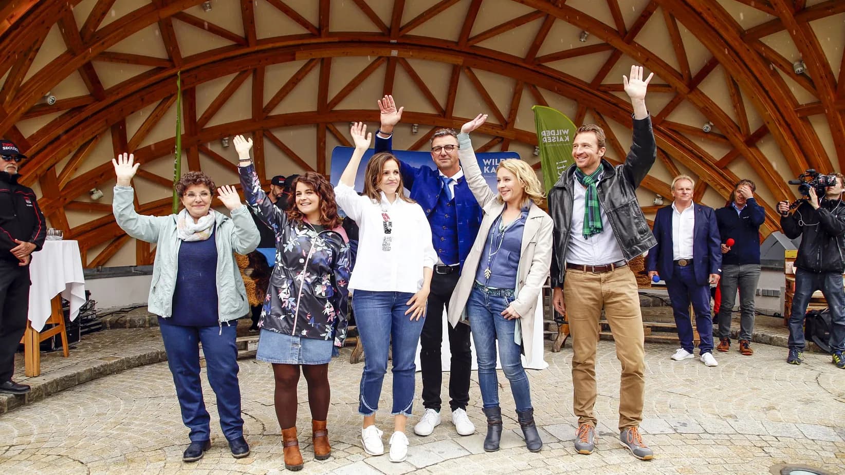 Bergdoktor fan day May 2019 in Going at the Wilder Kaiser