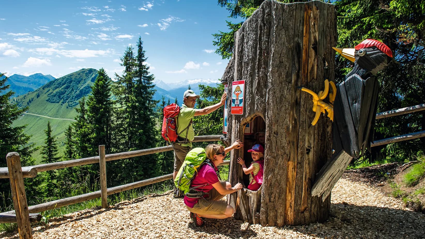 Die Fichtenliesl und Seppi der Buntspecht