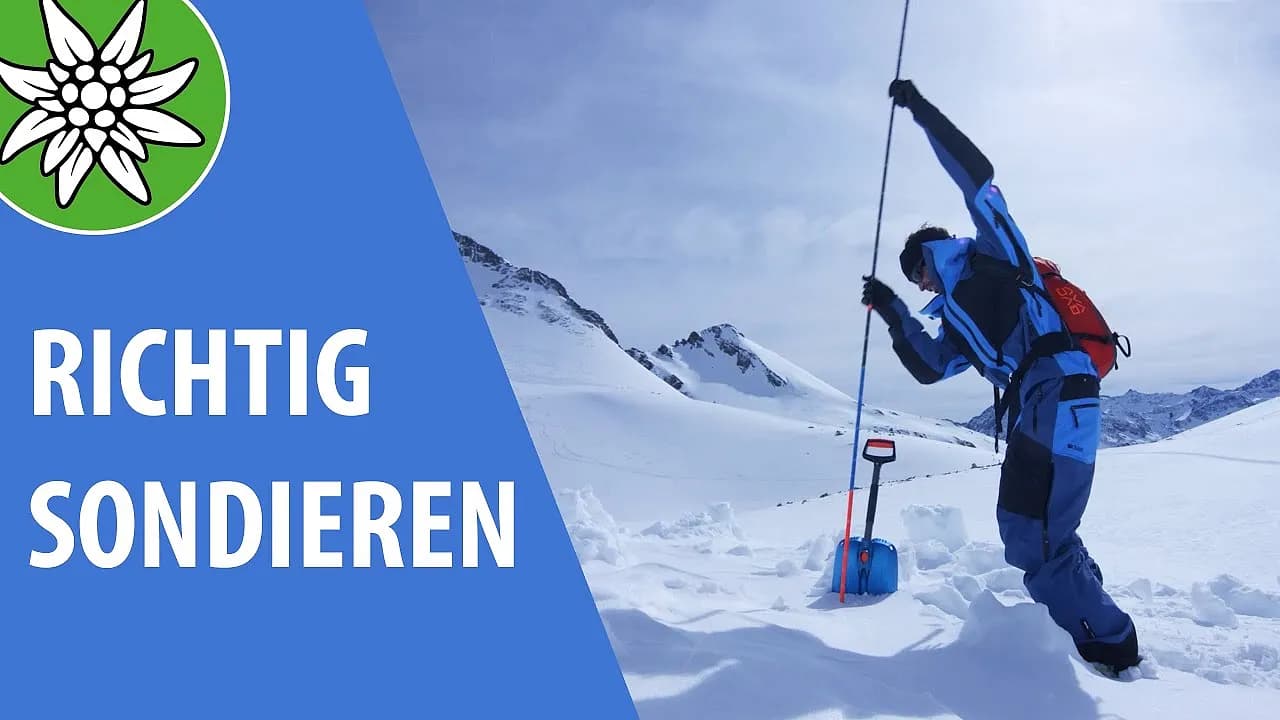 Richtig Sondieren | SicherAmBerg Skitouren