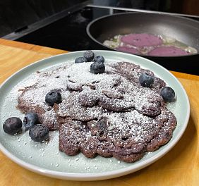 Rezept Bäuerinnen Going Luise Wallner Moosbeernocken Foto TVB Wilder Kaiser