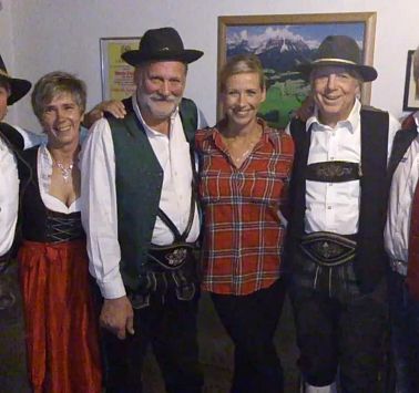 2014 ZDF Fernsehgarten Andrea Kiewel