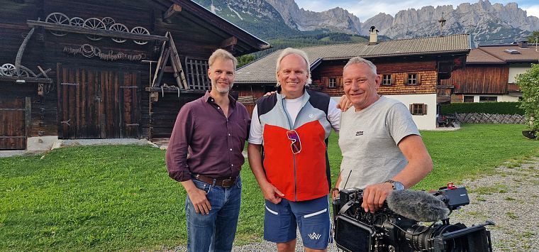 Dreharbeiten Landleben im ORF 3