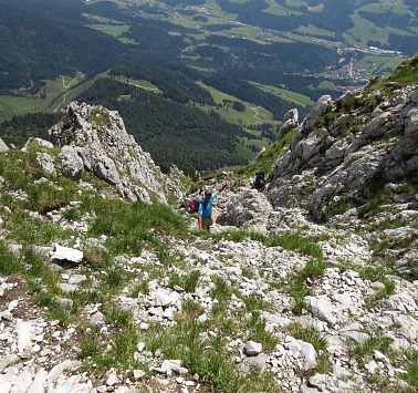 Steiniges Gelände