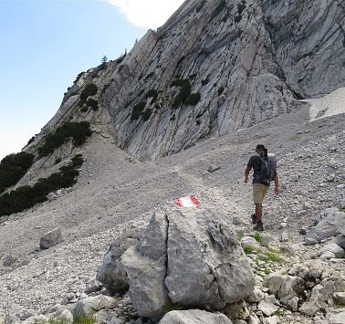 Geröllfelder am Wilden Kaiser