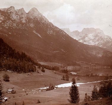 Hintersteiner See 1907_Foto Chronik Ellmau