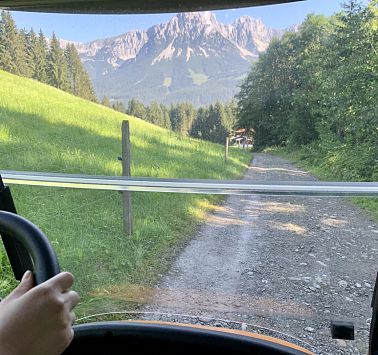 Golfcar fahren in Ellmau