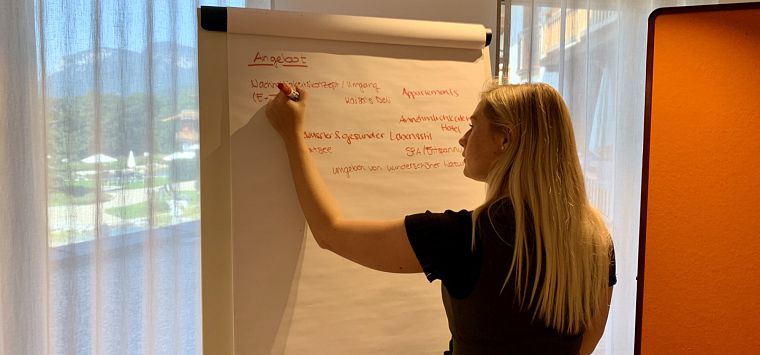 Brainstorming in der Kaiserlodge