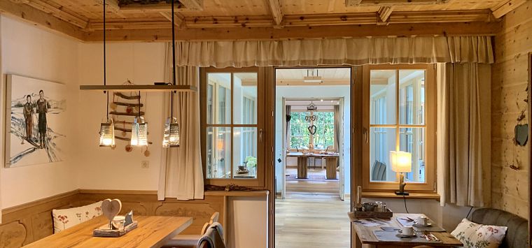 Frühstücksraum Alpenpension Claudia