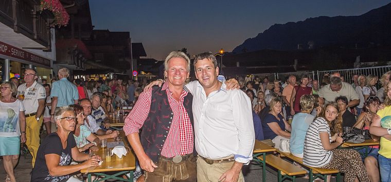 Peter mit Marc Pircher