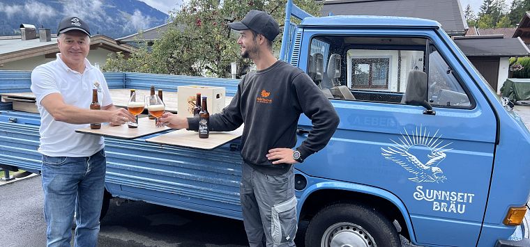 Sunnseit Bräu Marktplatz Wilder Kaiser Foto Johanna Monitzer