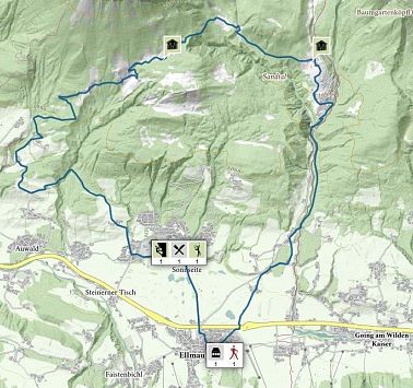 Tour Biedringer Platte Ellmau