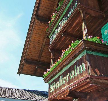 Balkon der Walleralm