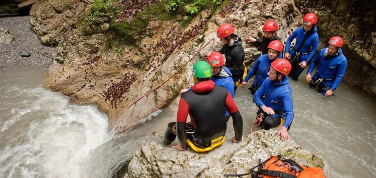 Canyoning for teenagers and adults