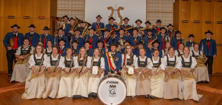 Spring concert of the brass band Ellmau