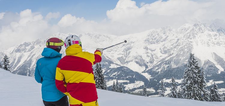 Geführte KitzSkiWelt Tour