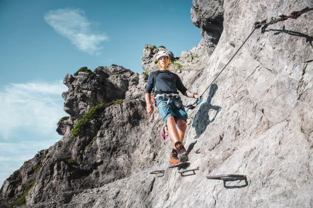 „Wildes Schloss“ - Jubiläumssteig Halbtages- Klettersteig Tour