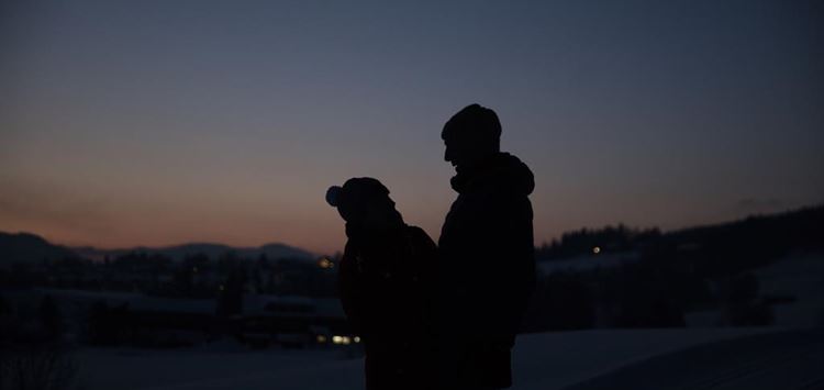Abendliche Schneeschuhwanderung in Going