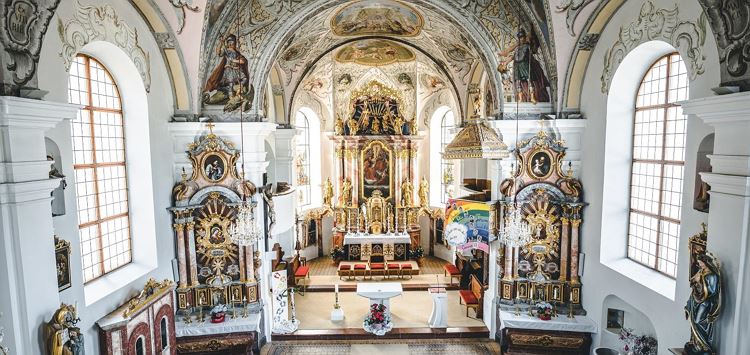 Pfarrkirche_Scheffau_Innen