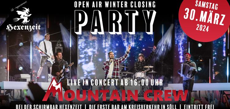 Open Air Winter Closing Party bei der Schirmbar Hexenzeit