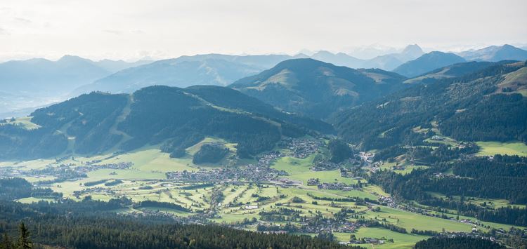 WKS_Scheffau_Ellmau_Aussicht ins Tal