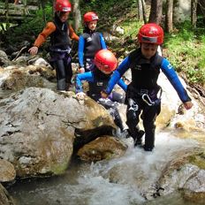 Canyoning für Kinder