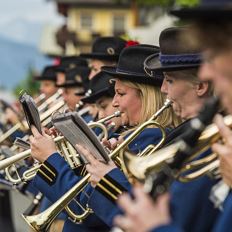 Concert of the brass band Ellmau
