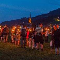 Fackelwanderung 'Feuer und Flamme' in Ellmau