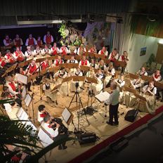 Spring concert of the brass band Ellmau