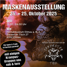 Maskenausstellung Koasastoa Pass Ellmau