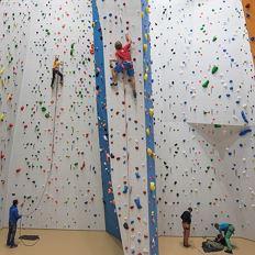 First indoor climbing experiences