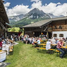 Summer festival in the folk museum