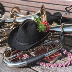 Traditionelles Almblasen - Bergmesse & Frühschoppen der BMK Ellmau am Hartkaiser