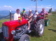 Traktor-Oldtimertreffen auf der Jägerhütte