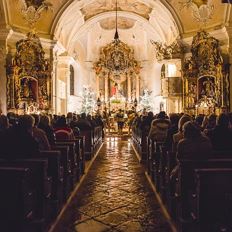 Christmette in der Pfarrkirche Going