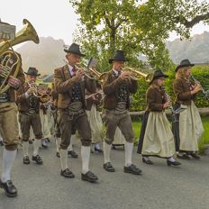 Dämmerschoppen der Bundesmusikkapelle Going