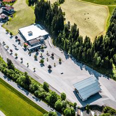 Flea market at Brandstadlbahn Scheffau