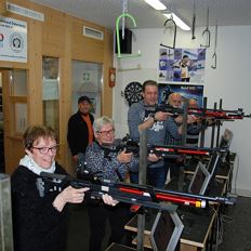 Luftgewehrschießen im Schützenheim Scheffau