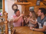Schnaps-tasting at the Wagnerhof in Going