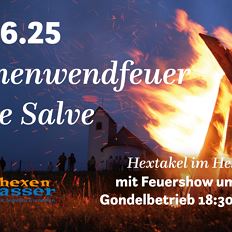 Sonnwendfeuerbrennen