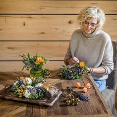 Wreath art with Angelika