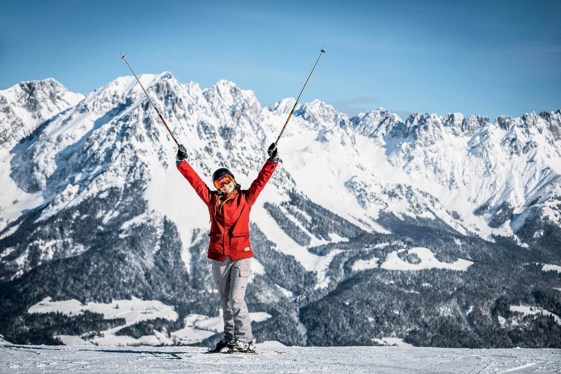 Skifahren-Wilder-Kaiser
