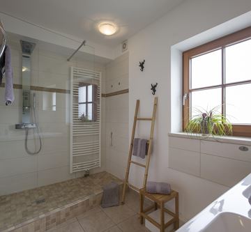 Bad mit Wellness-Dusche